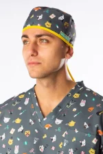 Gorro Quirófano Gris&Roll