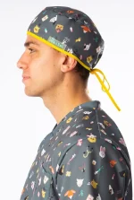 Gorro Quirófano Gris&Roll - Imagen 3