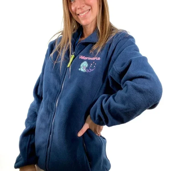 Chaqueta Polar Veterinaria