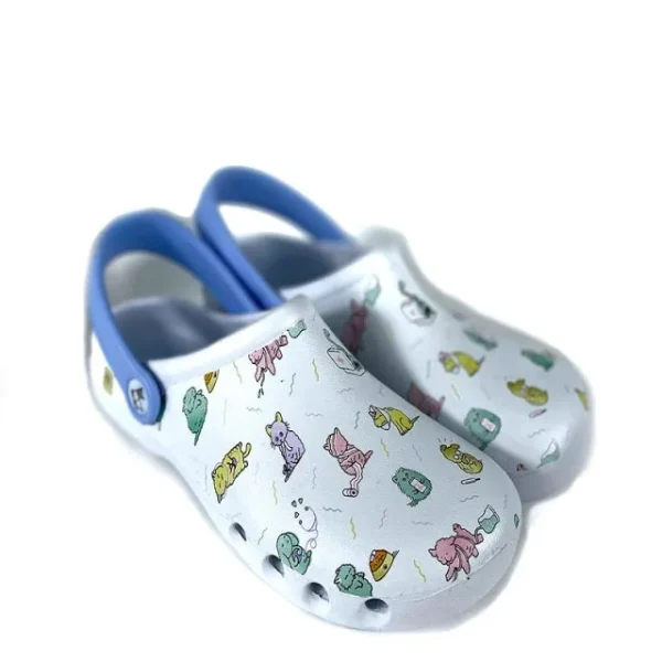 Zuecos Michidogs Azules