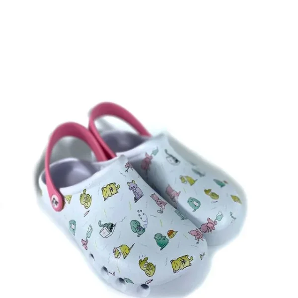 Zuecos Michidogs Rosa